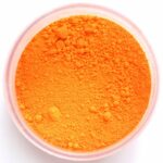 Orangefarbene Schattierungsfarbe