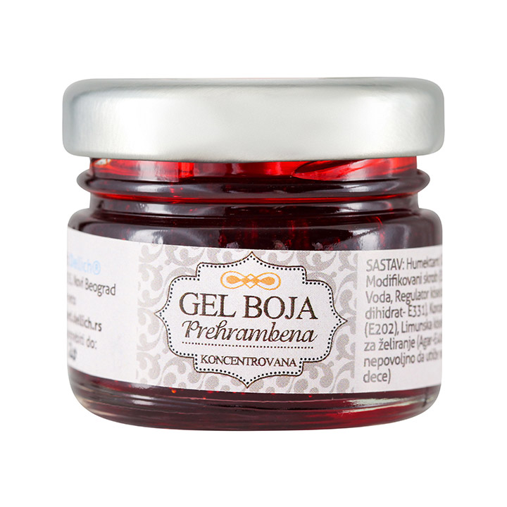 oranz-gel-boja Orangefarbene Gelfarbe - Image 1