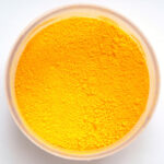 Dunkelgelbe Schattierungsfarbe